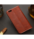 PA225 - Apple Iphone 6/6S Leather Brown Wallet Flip Case